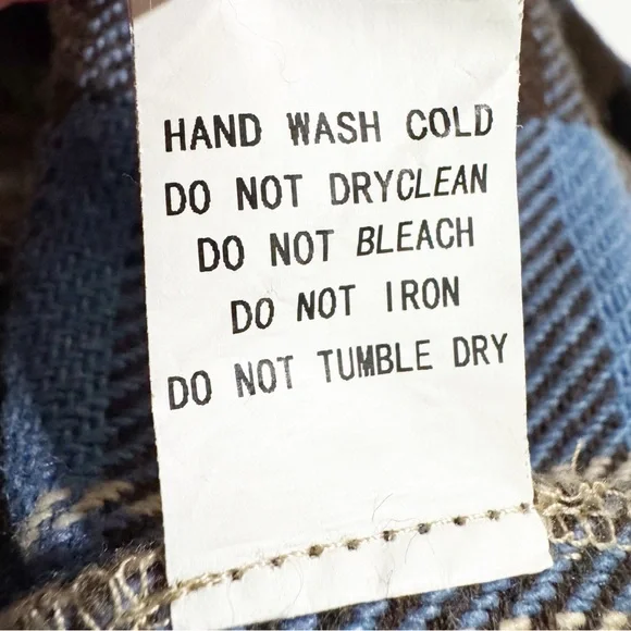 Davi & Dani Mixed Plaid Striped Oversized Shacket - Picture 10 of 10